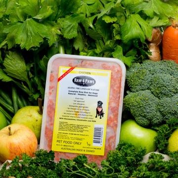 Raw 4 Paws Chicken - Aussie Paws Nutrition, Raw Dog Food, Single Protein, BARF Raw 4 Paws Dog Food Chicken