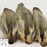 Roo Ears (Hair on) – Aussie Paws Nutrition – Dried Dog Treats, 100% Natural, Preservative Free Pet Treats, Australian, Kangaroo