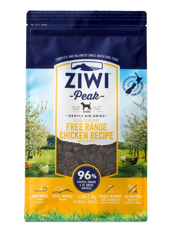 Ziwi Peak Dog Food Chicken Air Dried Raw Front