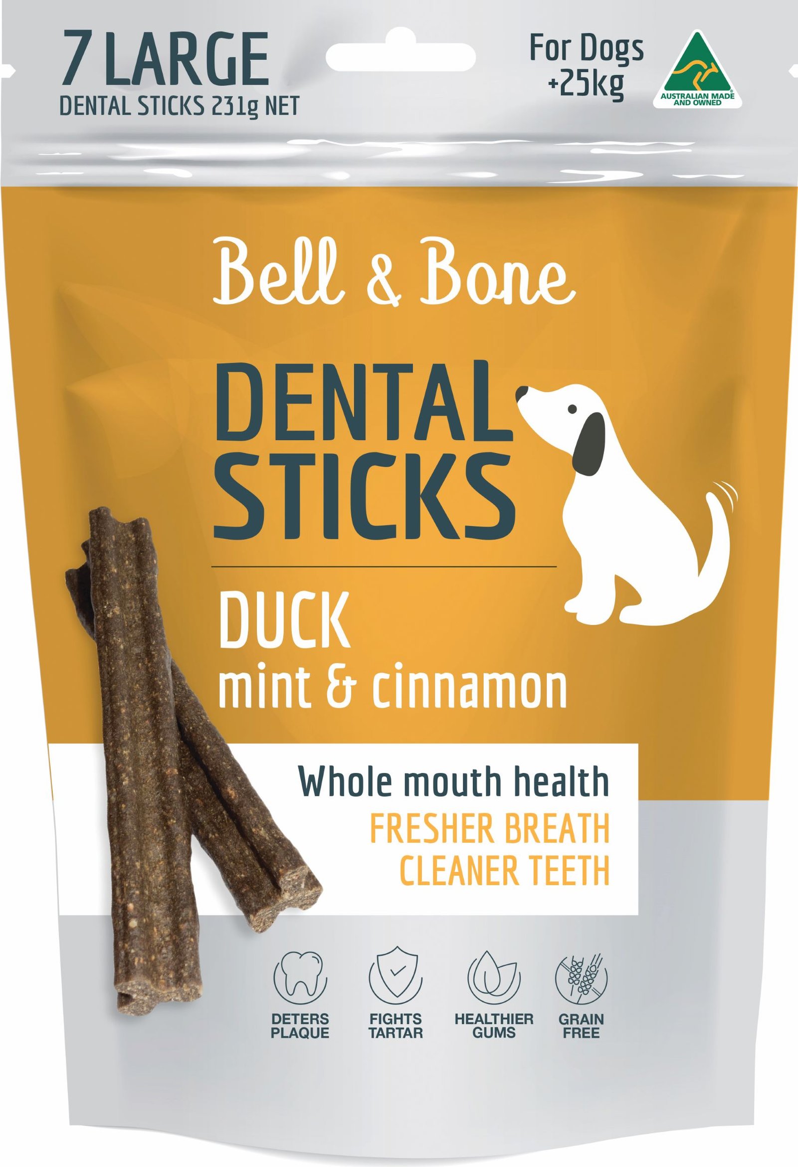 Bell and Bone Dental Stick Duck