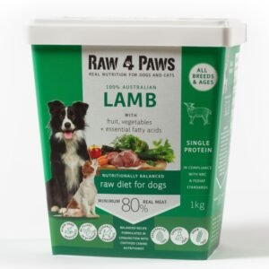 Raw 4 Paws Lamb Container