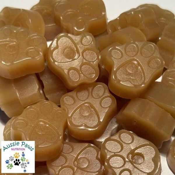 Pet Gummies - Aussie Paws Nutrition - All Natural Dog Treats, Omega-3, Australian produce, Australia, Melbourne, Chicken